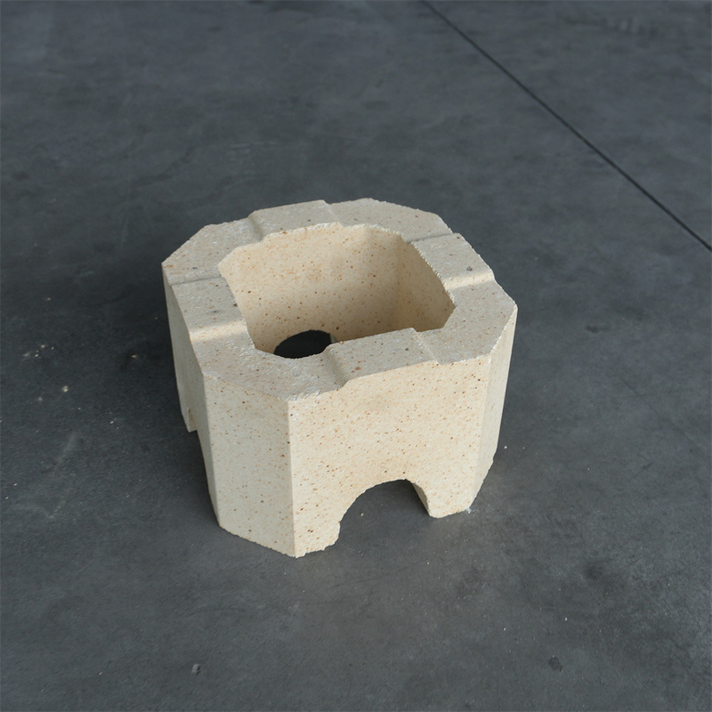 2.5g/Cm3 Sillimanite Mullite Refractory Products High Anti Abrasive Kiln Refractory Bricks
