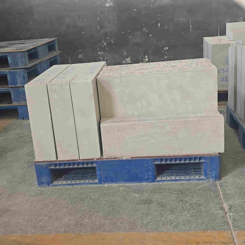 Refractory Bricks Glazed Tile of Furnace Door with Good Thermal Shock Resistance