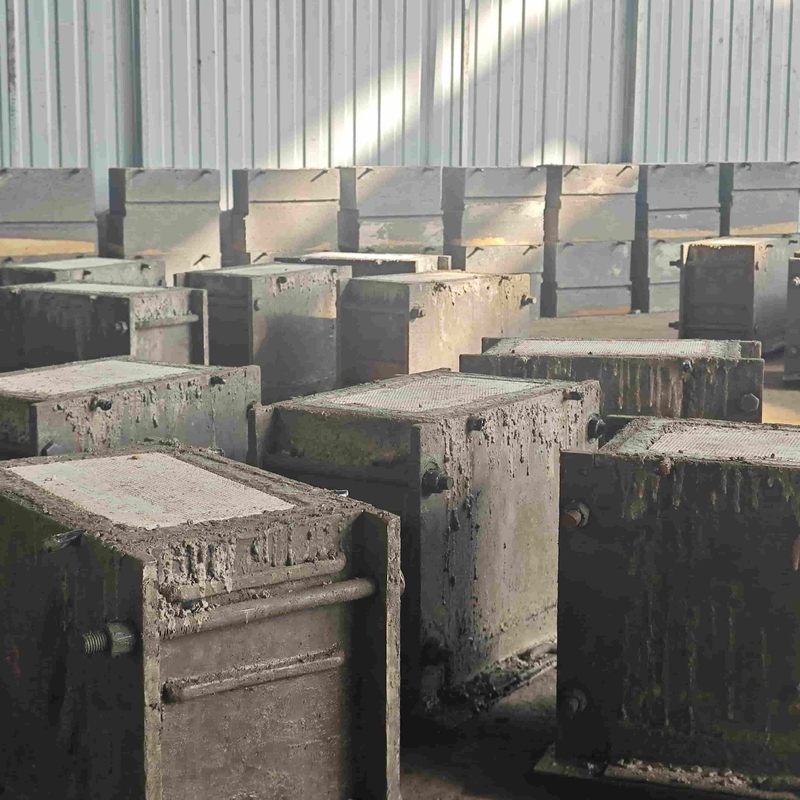 Rectangle Shaped Refractory Mullite Products for High Temperature Applications glass kiln custom drawing