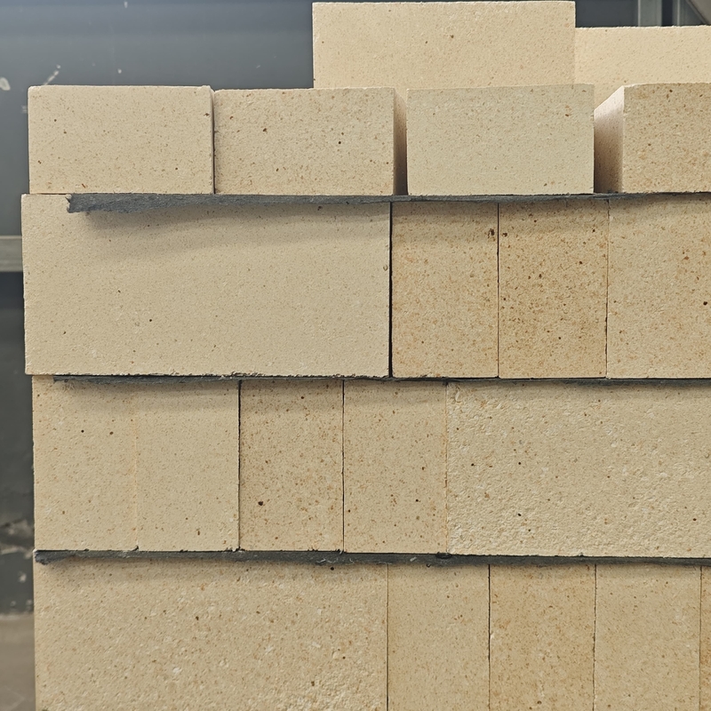 Customized High Alumina Fire Kiln Bricks Good Slag Resistance High Temp Fire Brick